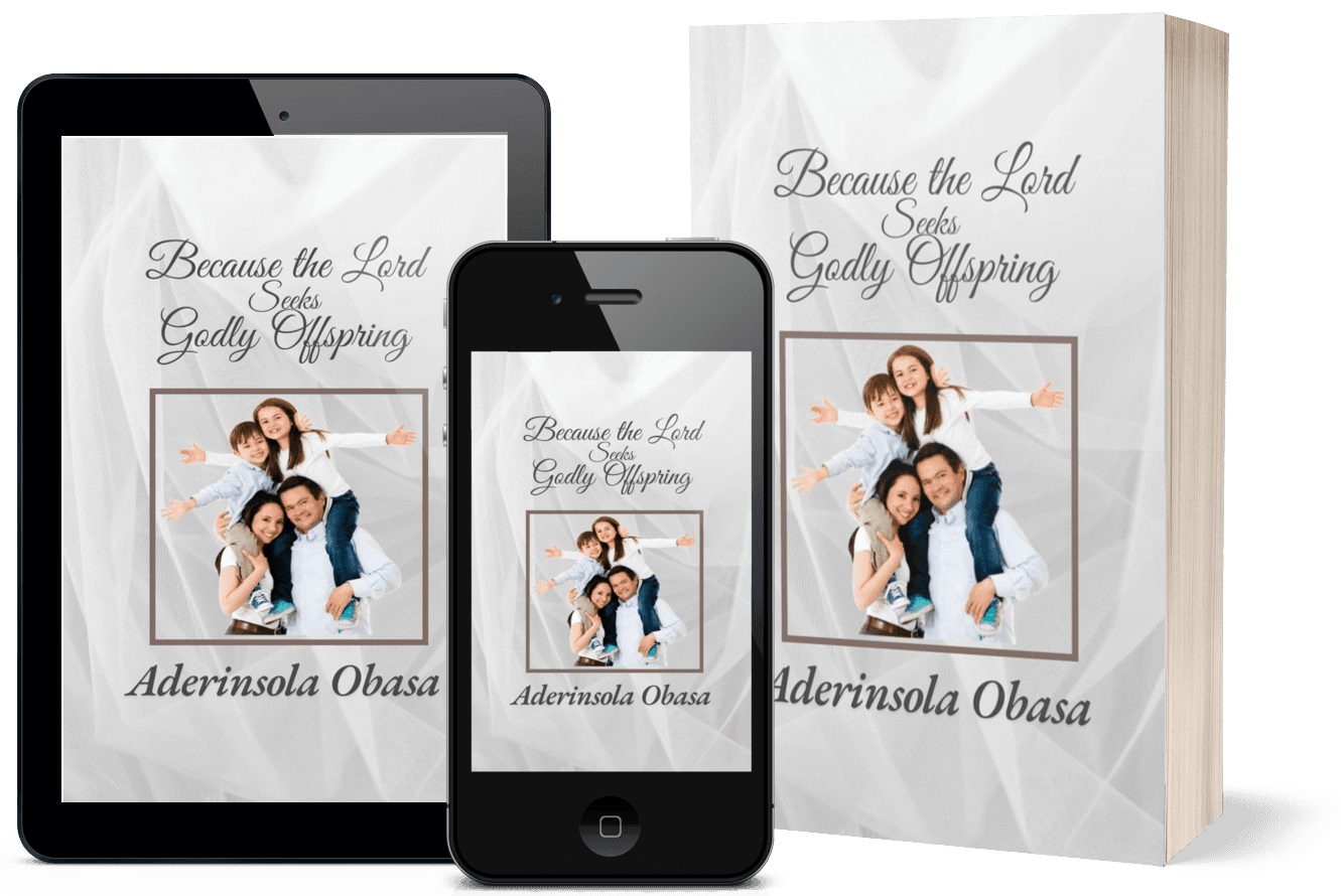 Because the Lord Seeks Godly Offspring book cover in different formats